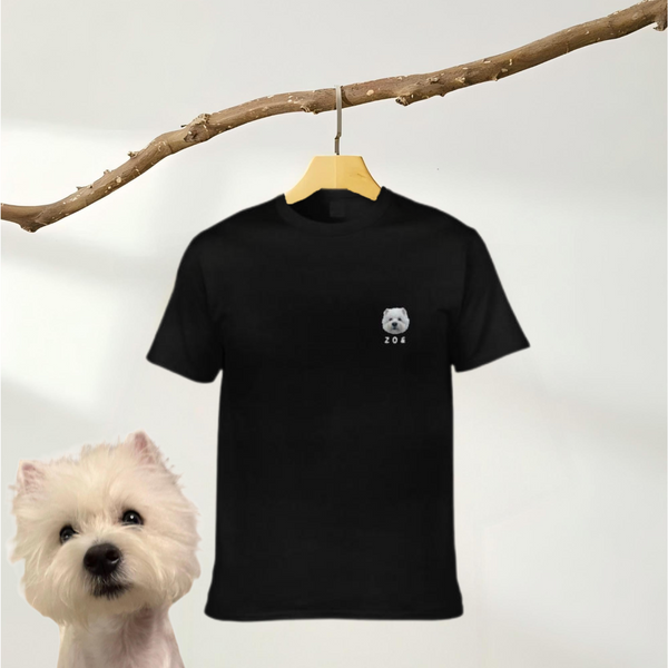 Personalized Pet Portrait T-shirt