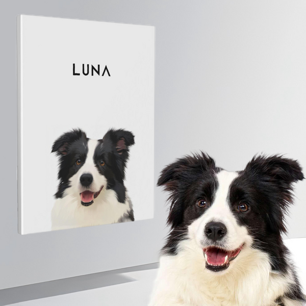 Personalized Pet Portrait – Digital Art (No Frame)